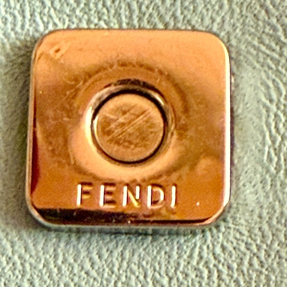 Authentic Fendi Hypnoteyes Micro Baguette in blue - Picture 2 of 9